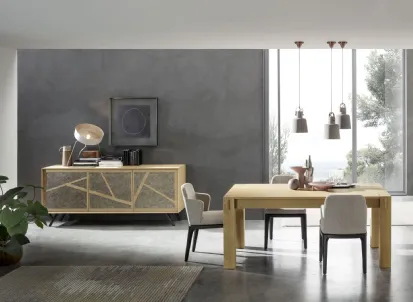 Tavolo in rovere Stoccolma di Alta Corte