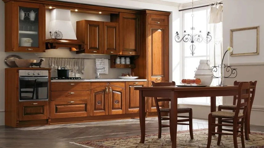 Cucina Classica lineare Castellana 02 di Ar-Tre