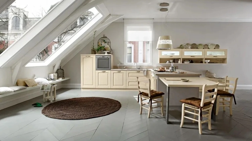 Cucina Classica con penisola I Masselli 06 di Ar-Tre