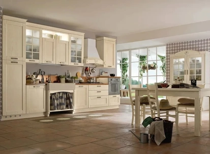 Cucina Classica lineare Signoressa 01 di Ar-Tre