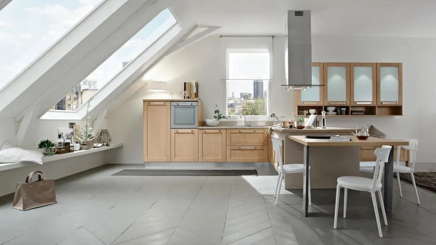 Cucina Classica con penisola Vanessa 02 di Ar-Tre