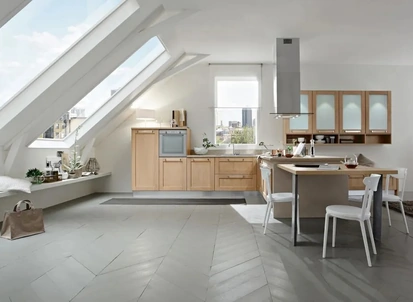 Cucina Classica con penisola Vanessa 02 di Ar-Tre