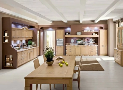 Cucina angolare in Muratura Duchessa 01 di Ar-Tre