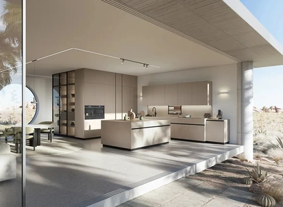 Cucina Moderna con isola I Naturali 02 di Ar-Tre