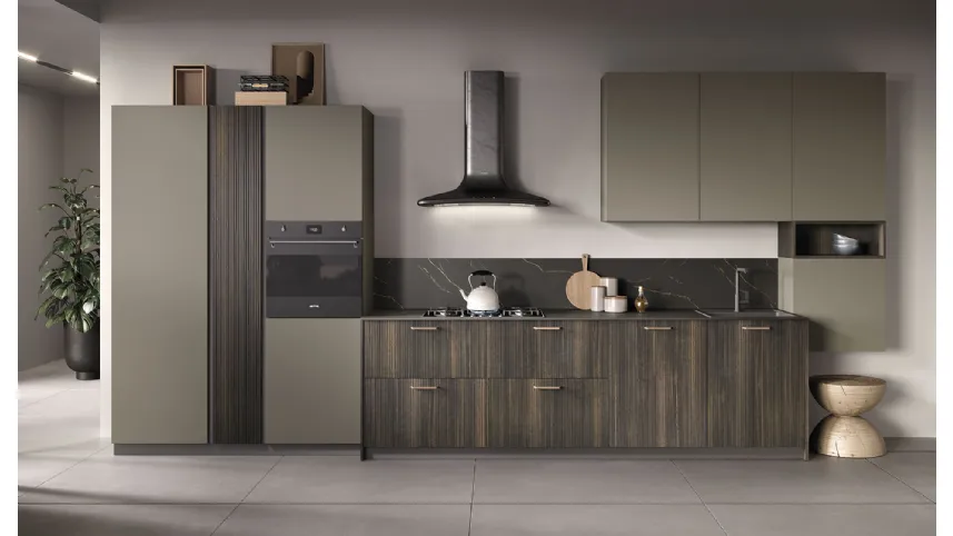 Cucina Moderna lineare Just24 02 di Essebi
