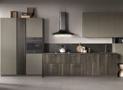 Cucina Moderna lineare Just24 02 di Essebi