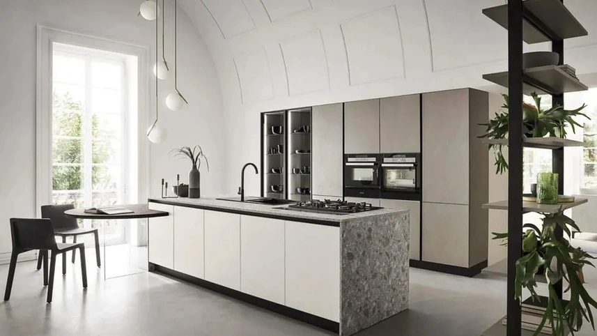 Cucina Moderna con isola Sky 03 Ar-Tre
