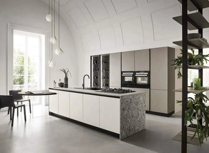 Cucina Moderna con isola Sky 03 Ar-Tre