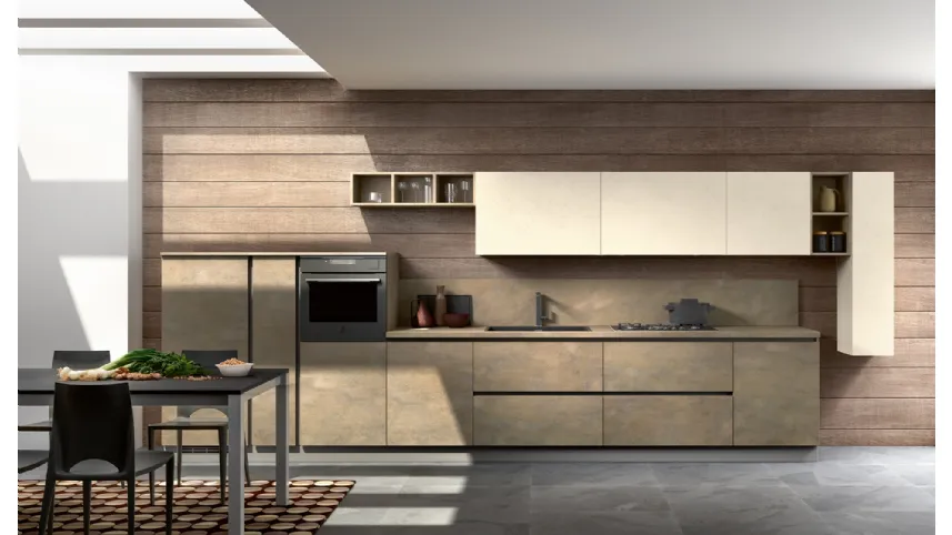 Cucina Moderna lineare Stella 03 di Essebi