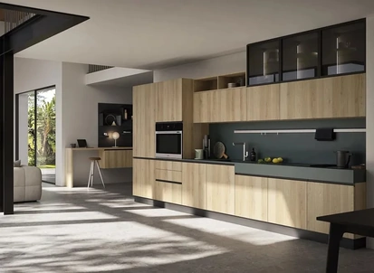 Cucina Moderna lineare Up Design 03 di Ar-Tre