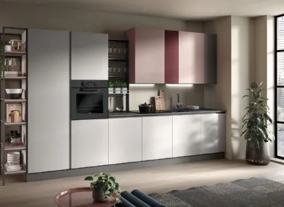 Cucina Moderna lineare York composizione 03 di Essebi