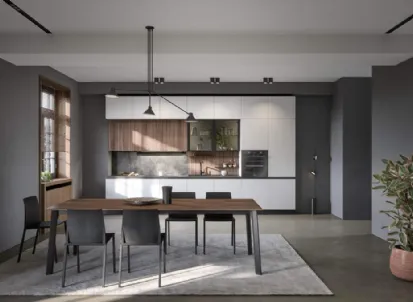 Cucina Moderna lineare Zoe Composizione 01 di Prima Cucine