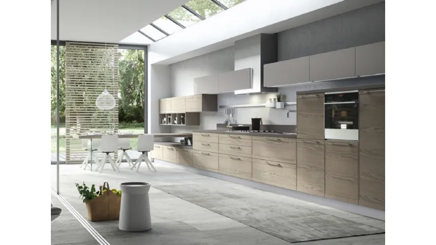 Cucina Moderna con penisola Zoe 01 di Ar-Tre